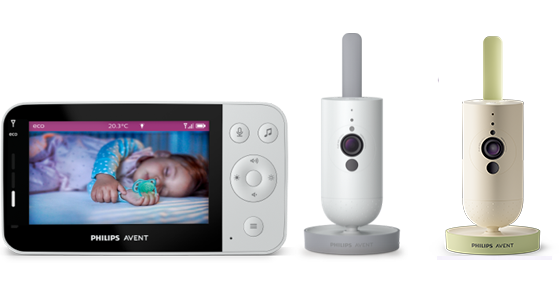 Kūdikių stebėjimo prietaisai „Connected“