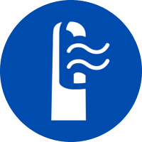 &bdquo;Trys viename&ldquo; su &scaron;ildymu ir au&scaron;inimu piktograma