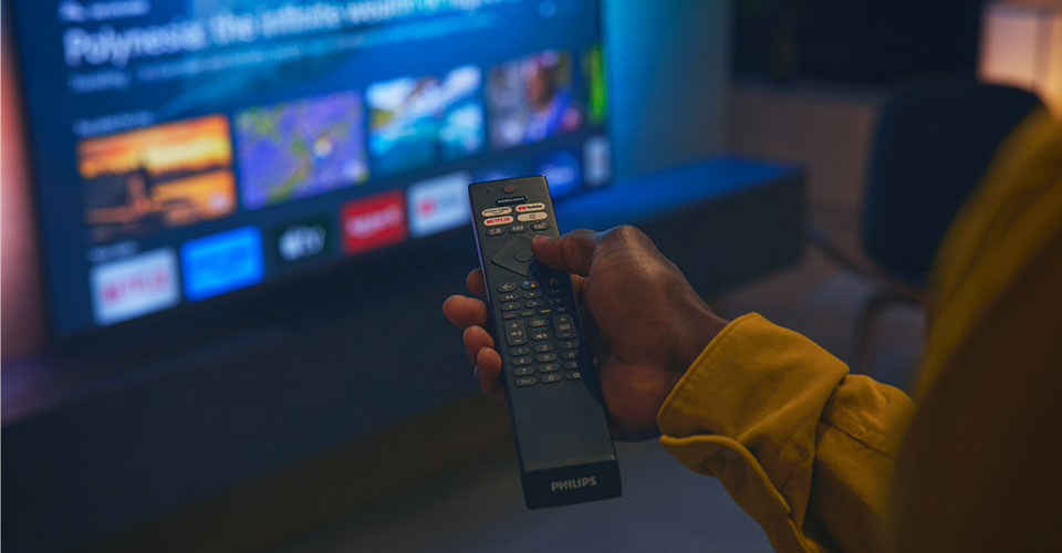 Ambilight televizorių nuotolinis valdymas